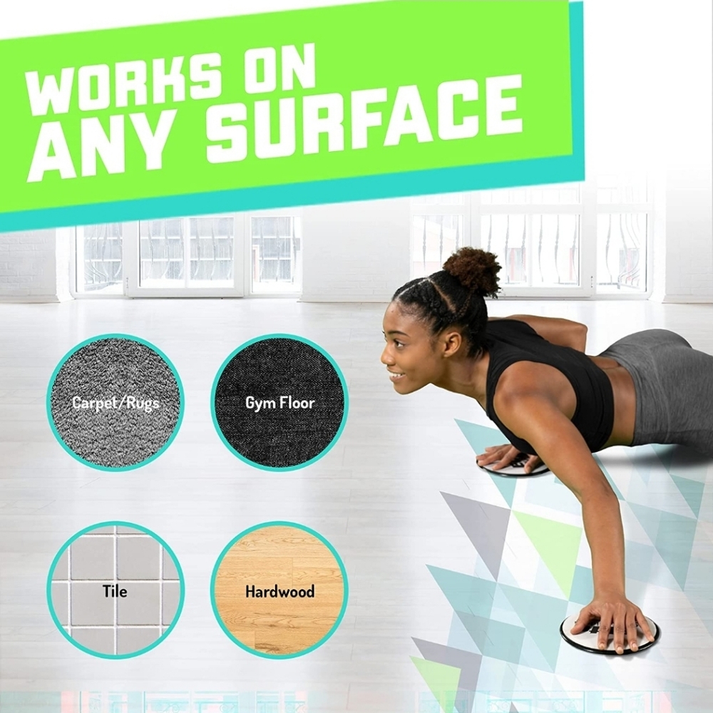 Pink Core Workout Sliders - Picture 2 of 6